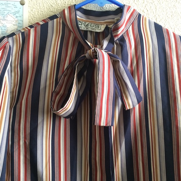Vintage Striped Button Down - Picture 2 of 6